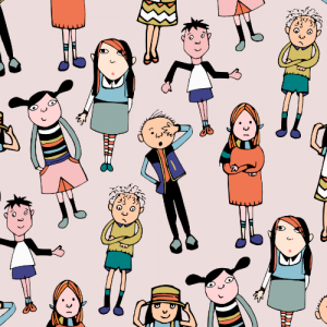kids repeat pattern