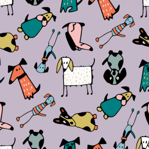 dogs repeat pattern