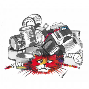 Catastrophe cat illustration