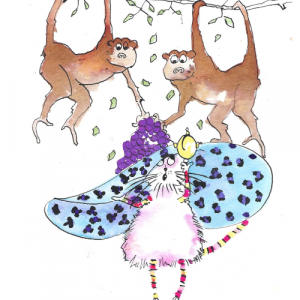 vain cat, cat illlustration