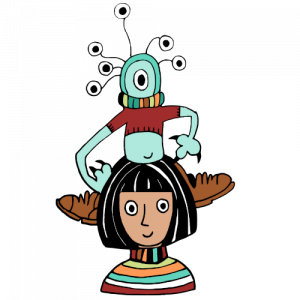 funny illustration, illustration