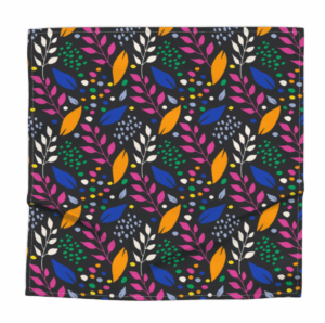 Bandana featuring a loonaticcat repeat pattern