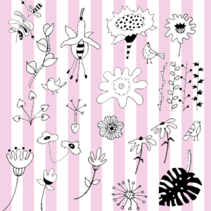 mini-print-nature-doodles mini-print-nature-doodles